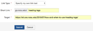 Heading Tag example image