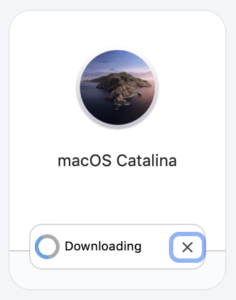 Downloading OS installer