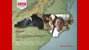 2024 NC State Extension Annual Report_Cover Image